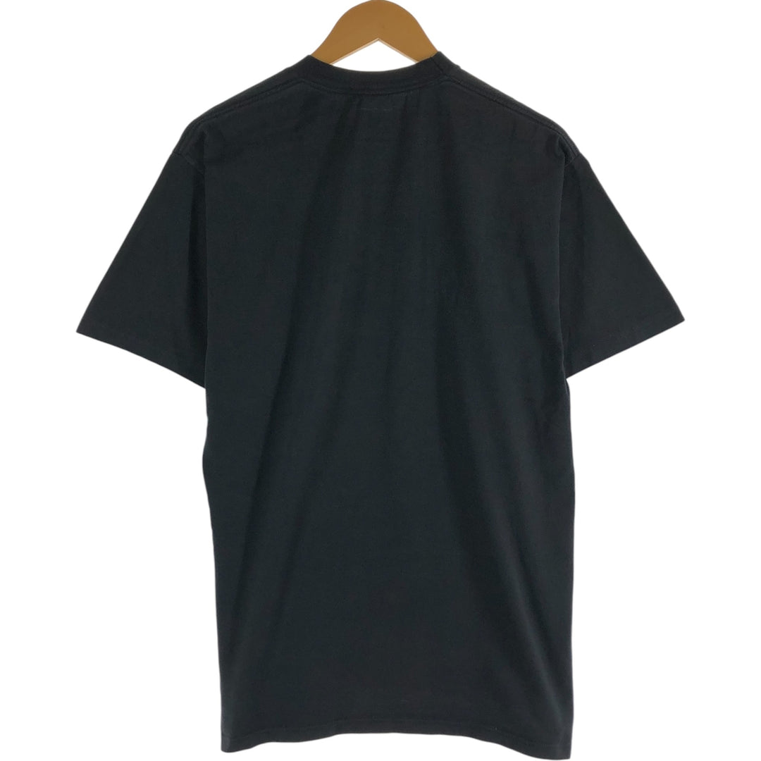 90'S Jerzees Embroidered T-shirt Made in USA Men's XL Vintage cotton black type Vintage Second Hand