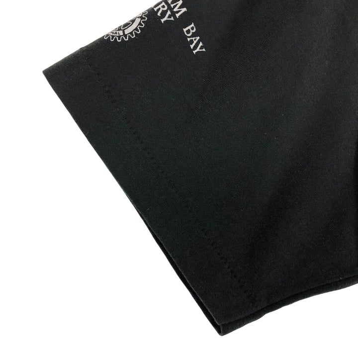 90'S Screen Stars BEST DARE Drug Abuse Prevention Education Printed T-Shirt Made in USA Men's M Size Vintage cotton black type Vintage Second Hand