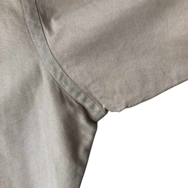 Ralph Lauren YARMOUTH long sleeve button down shirt, men's XL size cotton Beige type Vintage Second Hand