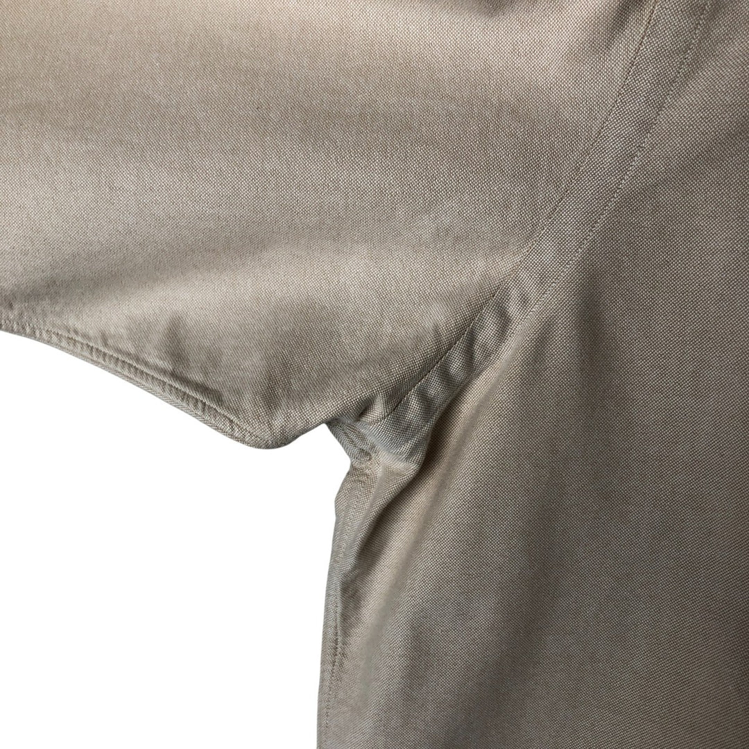 Ralph Lauren YARMOUTH long sleeve button down shirt, men's XL size cotton Beige type Vintage Second Hand