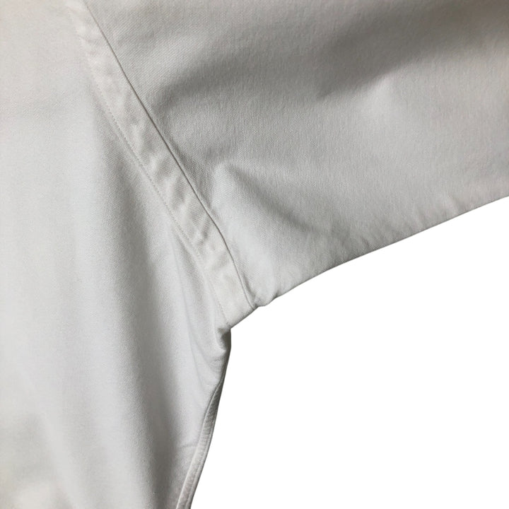 Ralph Lauren YARMOUTH long sleeve button down shirt, men's XL size cotton white type Vintage Second Hand
