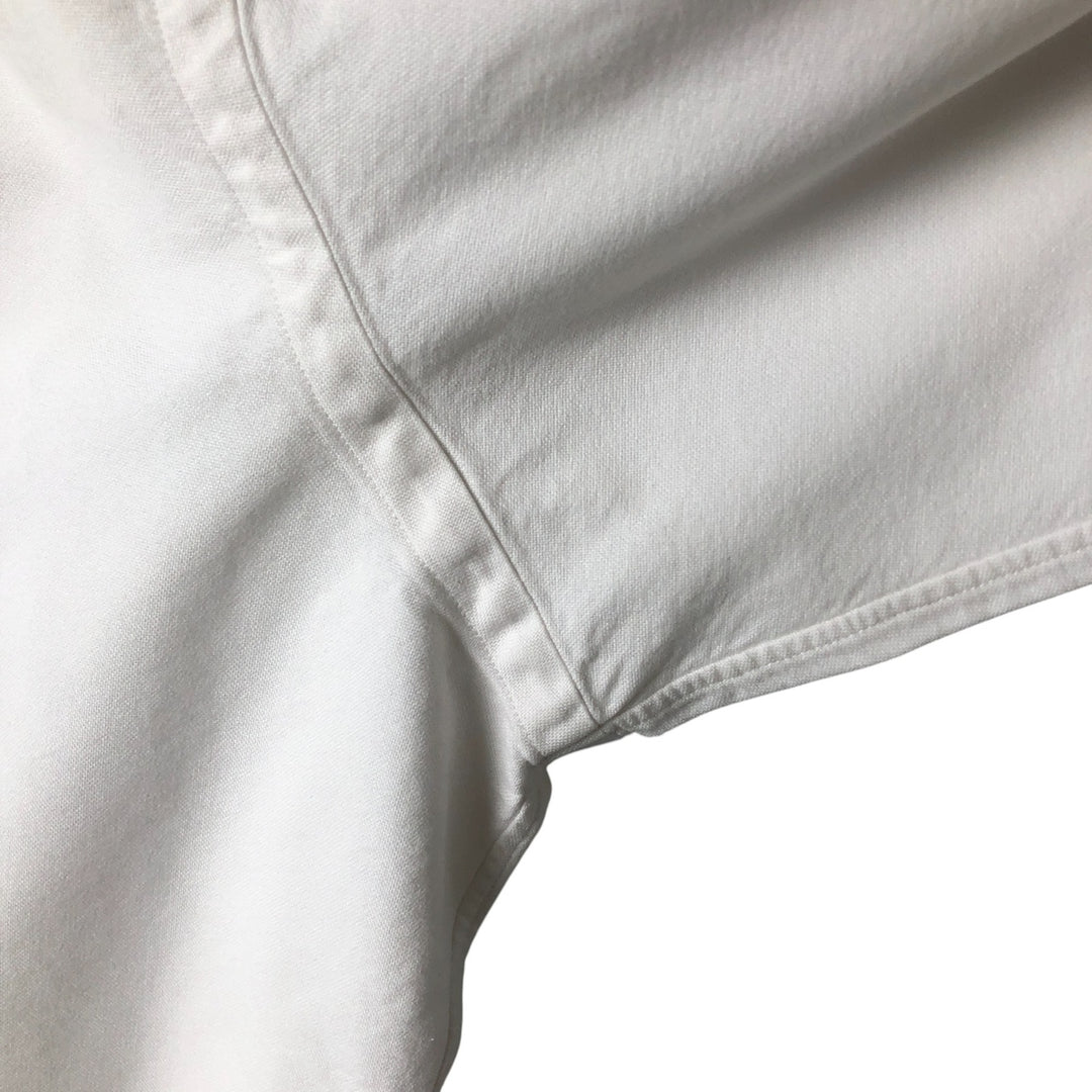 Ralph Lauren YARMOUTH long sleeve button down shirt, men's XL size cotton white type Vintage Second Hand