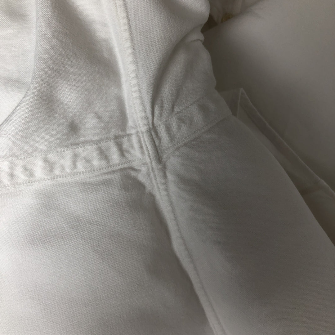 Ralph Lauren YARMOUTH long sleeve button down shirt, men's XL size cotton white type Vintage Second Hand