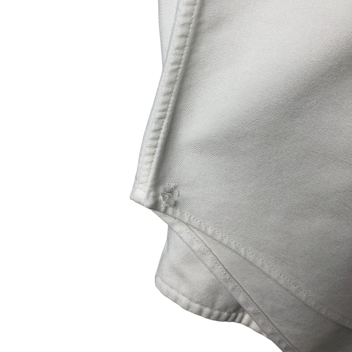 Ralph Lauren Classic Fit Long Sleeve Button Down Shirt Men's M cotton white type Vintage Second Hand