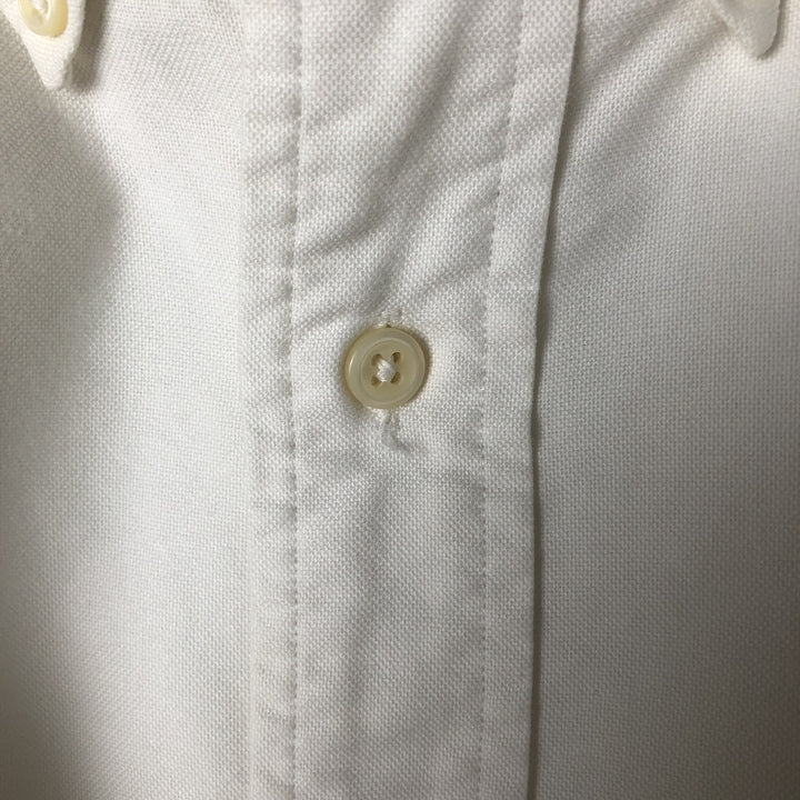 Ralph Lauren YARMOUTH long sleeve button down shirt, men's XL size cotton white type Vintage Second Hand