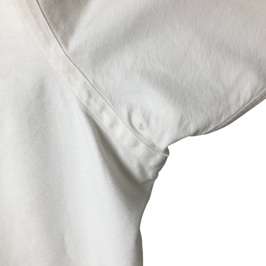 Ralph Lauren YARMOUTH long sleeve button down shirt, men's XL size cotton white type Vintage Second Hand