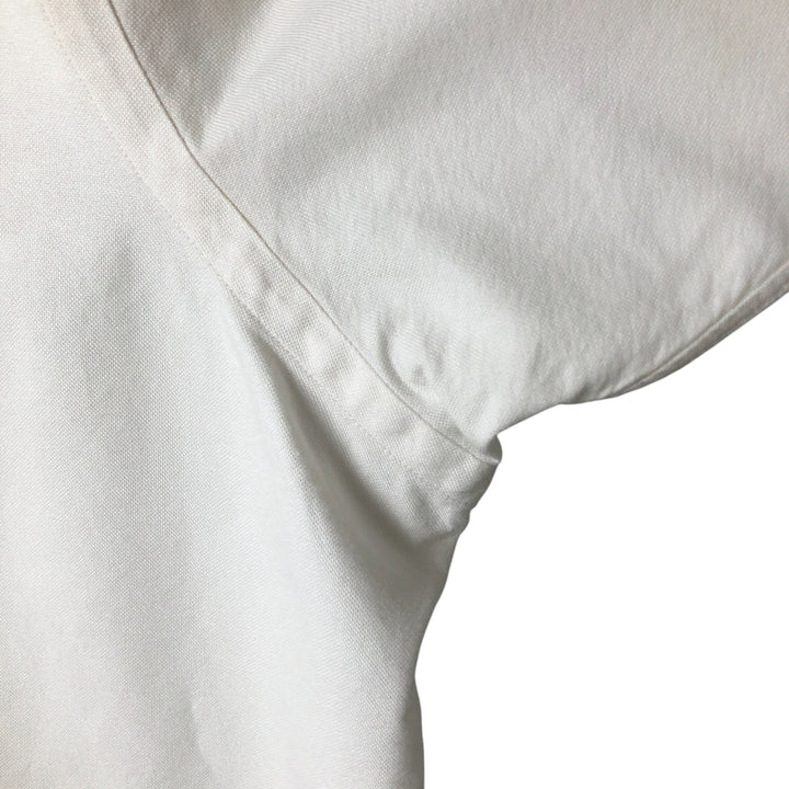 Ralph Lauren YARMOUTH long sleeve button down shirt, men's XL size cotton white type Vintage Second Hand