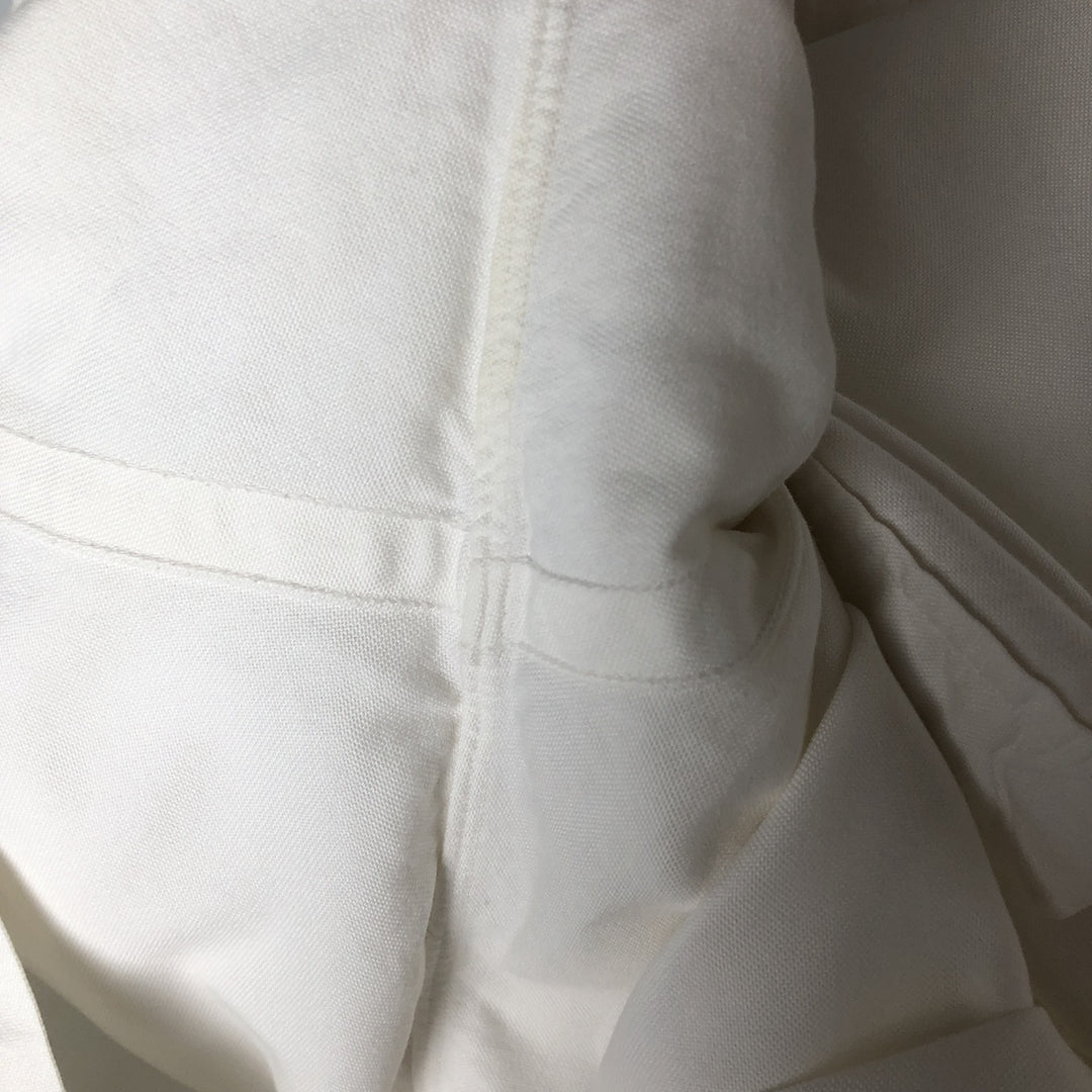 Ralph Lauren YARMOUTH long sleeve button down shirt, men's XL size cotton white type Vintage Second Hand