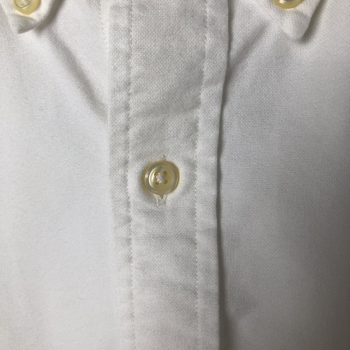 Ralph Lauren Classic Fit Long Sleeve Button Down Shirt, Men's Size L cotton white type Vintage Second Hand