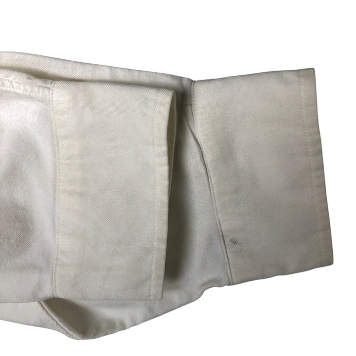 Ralph Lauren long sleeve button down shirt, men's XL size cotton white type Vintage Second Hand