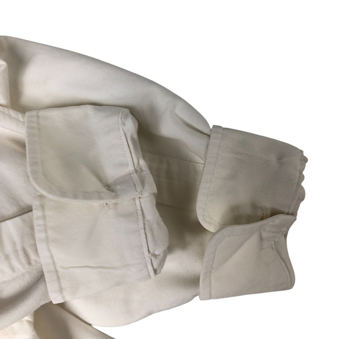 Ralph Lauren long sleeve button down shirt, men's XL size cotton white type Vintage Second Hand
