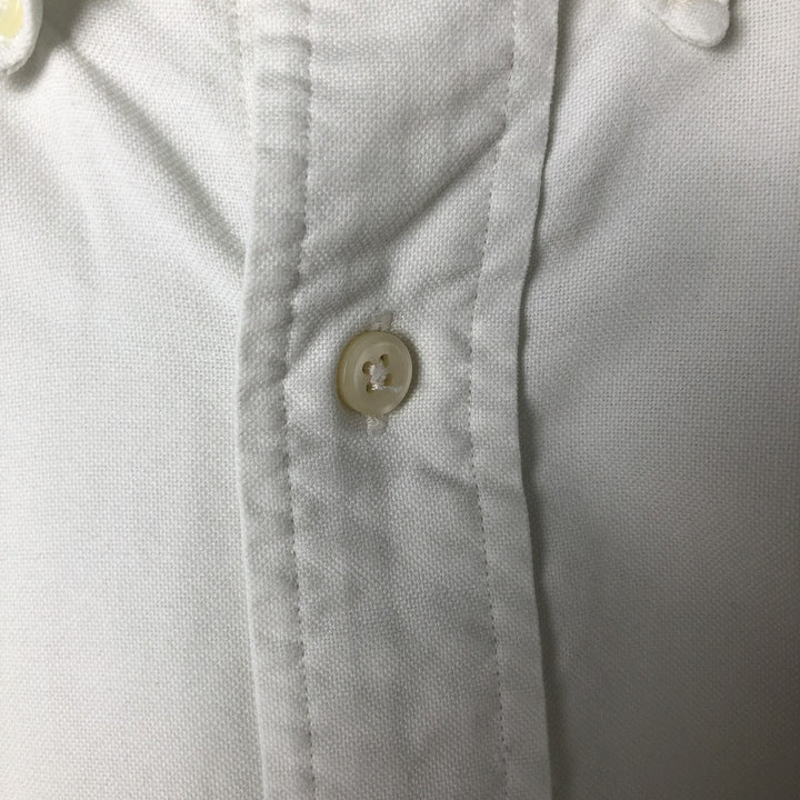 Ralph Lauren long sleeve button down shirt, men's XL size cotton white type Vintage Second Hand