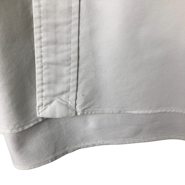 Ralph Lauren long sleeve button down shirt, men's XL size cotton white type Vintage Second Hand