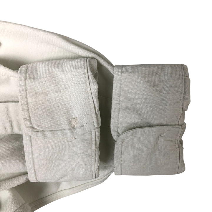Ralph Lauren long sleeve button down shirt, men's XL size cotton white type Vintage Second Hand