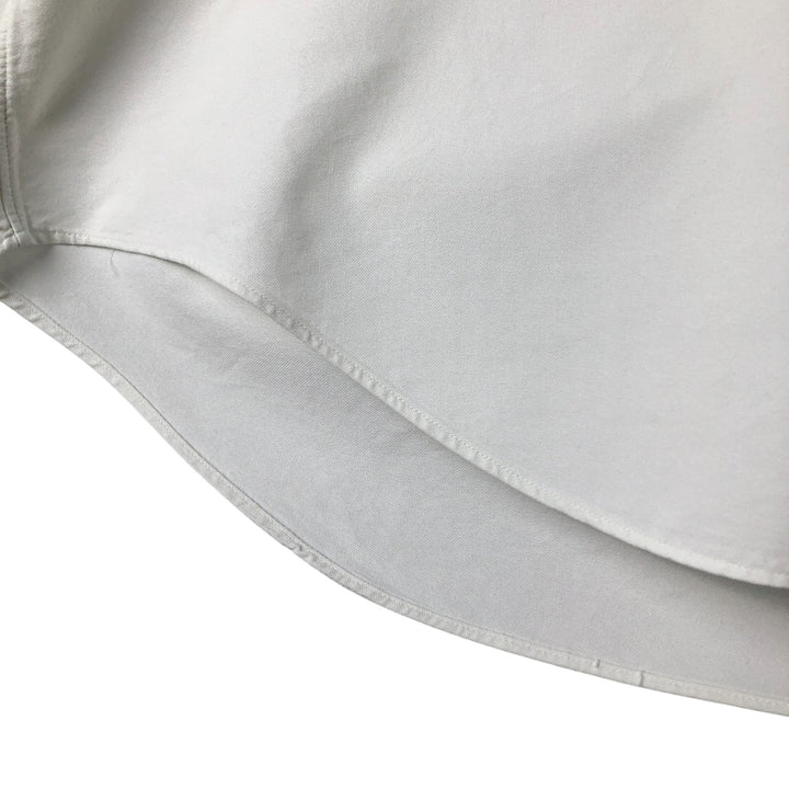 Ralph Lauren long sleeve button down shirt, men's XL size cotton white type Vintage Second Hand