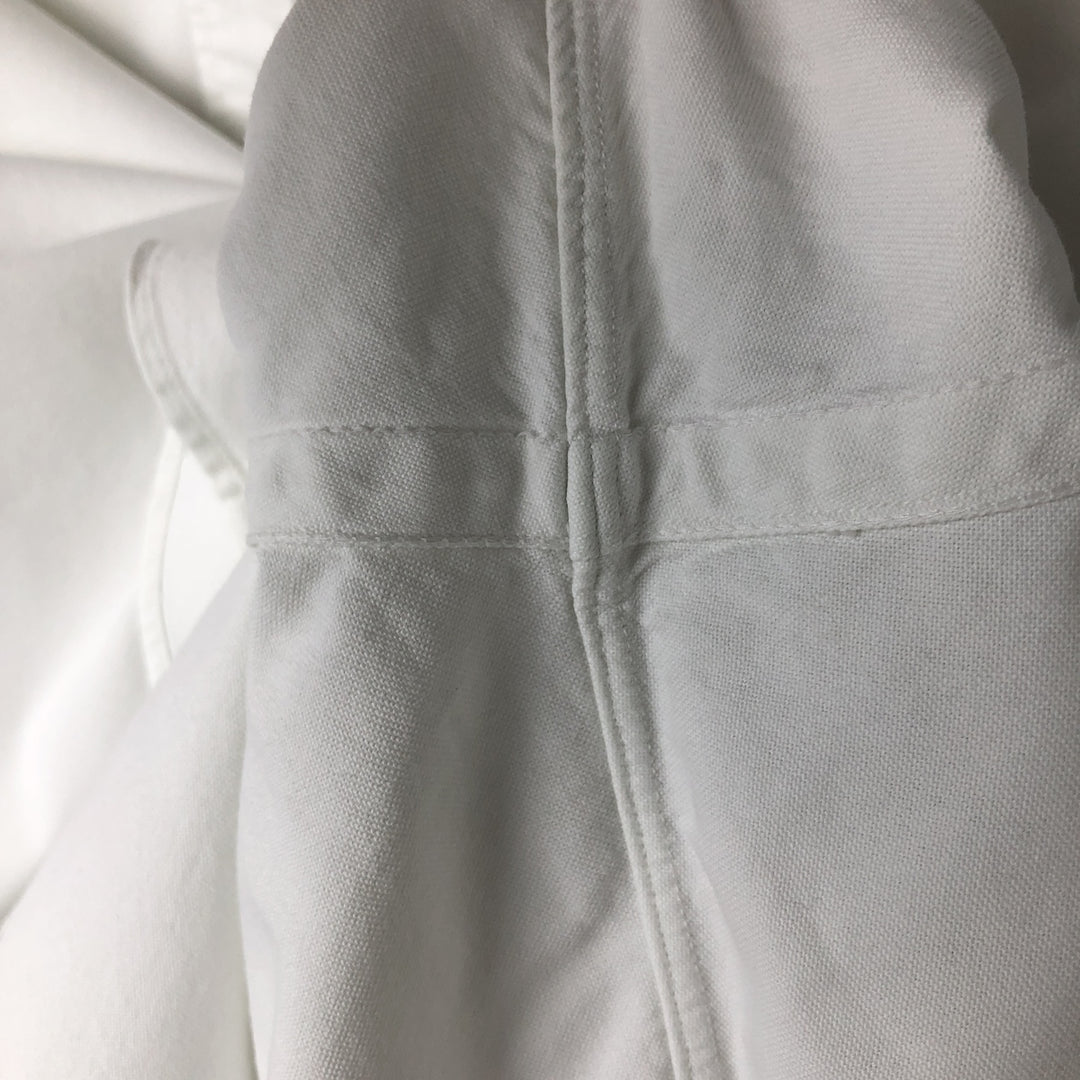 Ralph Lauren long sleeve button down shirt, men's XL size cotton white type Vintage Second Hand
