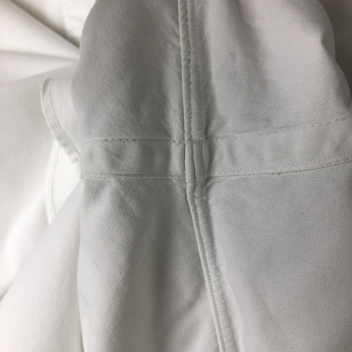 Ralph Lauren long sleeve button down shirt, men's XL size cotton white type Vintage Second Hand