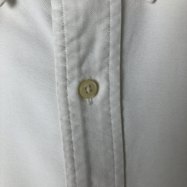 Ralph Lauren Classic Fit Long Sleeve Button Down Shirt, Men's Size L cotton white type Vintage Second Hand