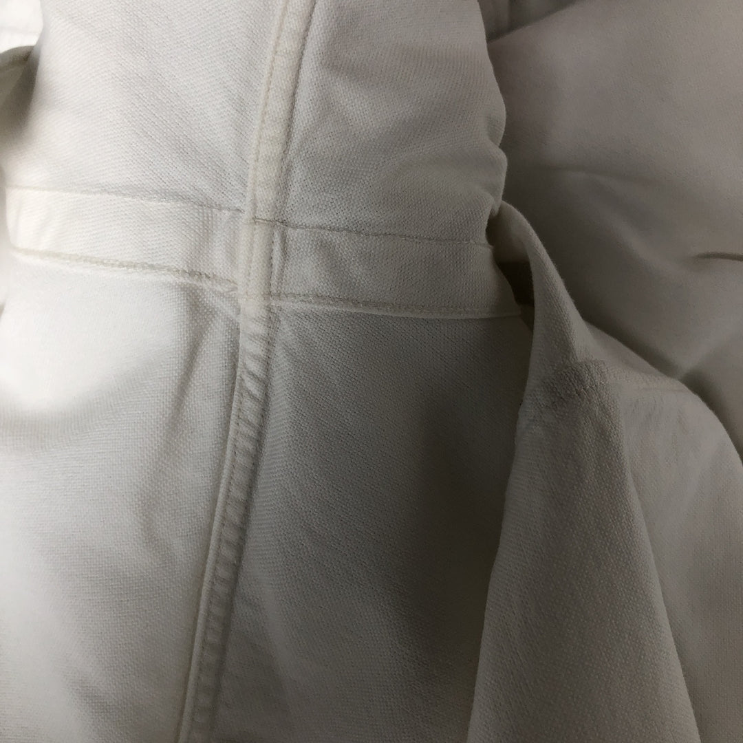 Ralph Lauren Classic Fit Long Sleeve Button Down Shirt, Men's Size L cotton white type Vintage Second Hand