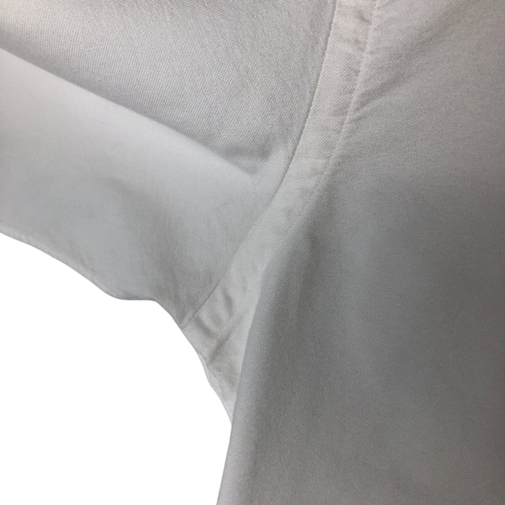 Ralph Lauren CUSTOM FIT long sleeve button down shirt, men's size L cotton white type Vintage Second Hand