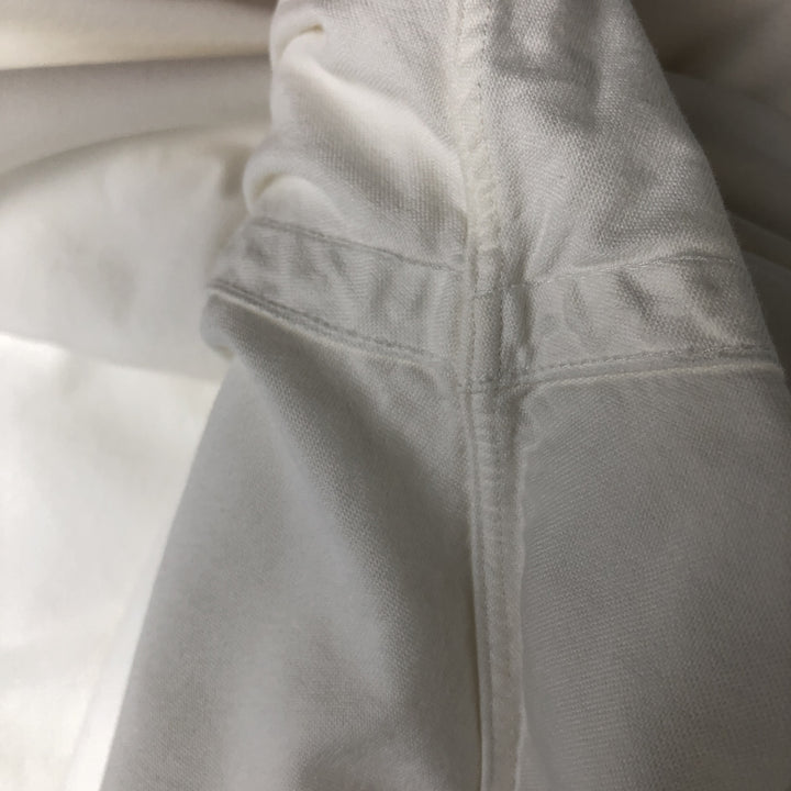 Ralph Lauren CUSTOM FIT long sleeve button down shirt, men's size L cotton white type Vintage Second Hand
