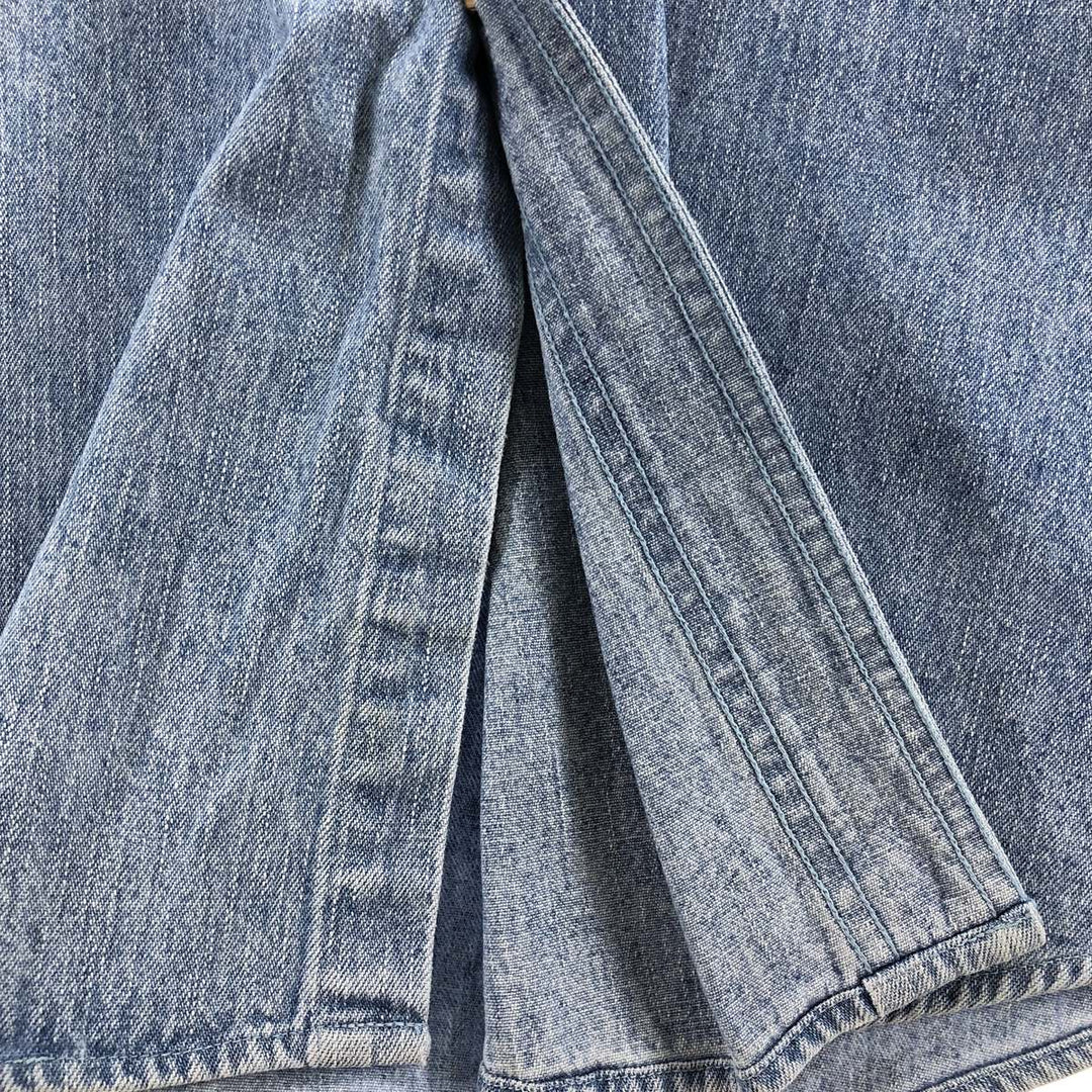 90'S Ralph Lauren CHAPS long sleeve button down denim shirt men's size L vintage cotton blue type Vintage Second Hand