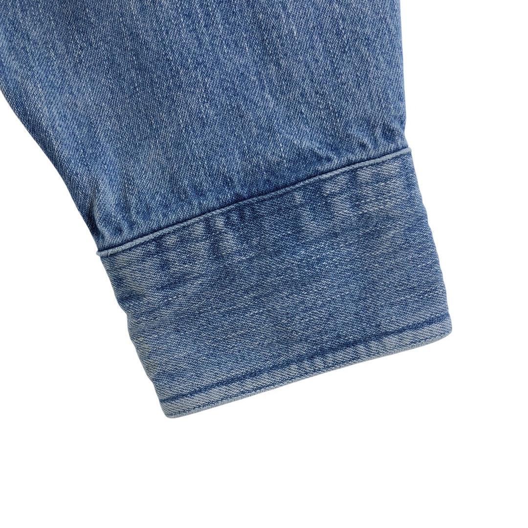 90'S Ralph Lauren CHAPS long sleeve button down denim shirt men's size L vintage cotton blue type Vintage Second Hand
