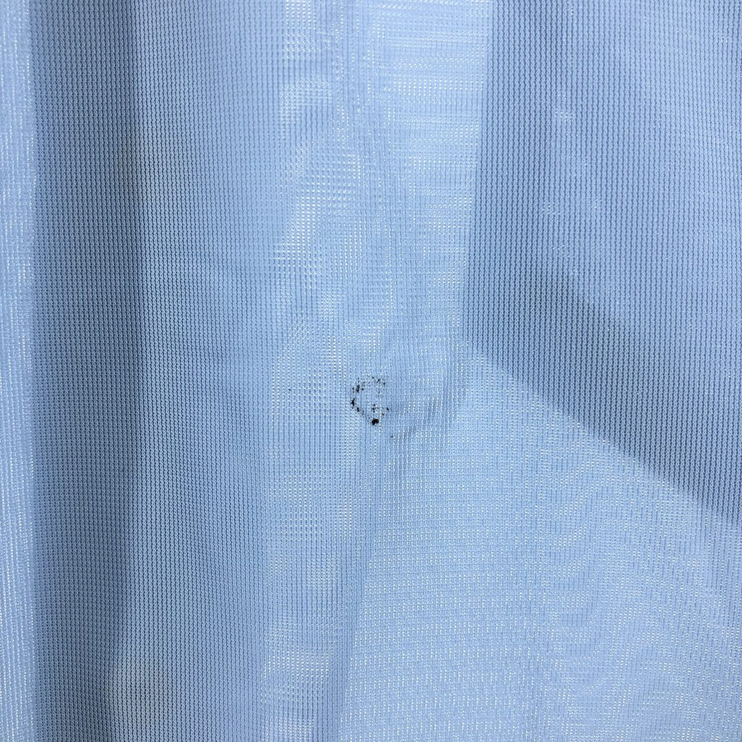 70'S H BAR C Long Sleeve Western Shirt, Men's M Size, Vintage polyester Blue type light blue Vintage Second Hand