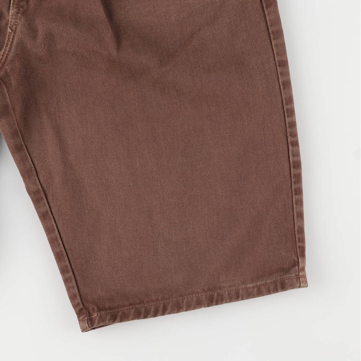 RODIN denim shorts made in USA, men's w30 equivalent cotton brown type Vintage Second Hand