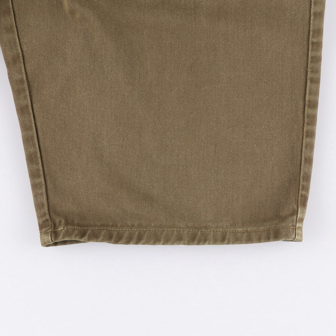 RODIN denim shorts made in USA, men's w30 equivalent cotton brown type Vintage Second Hand