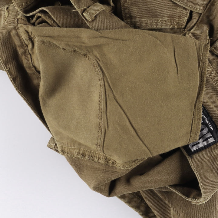 RODIN denim shorts made in USA, men's w30 equivalent cotton brown type Vintage Second Hand