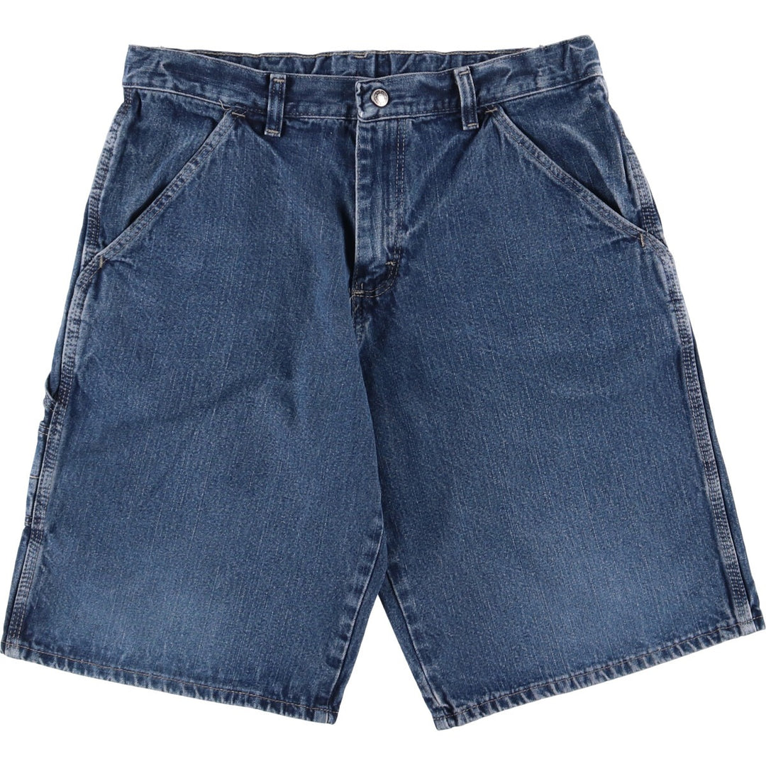 Wrangler Denim Painter Shorts, Women's Medium cotton blue type Vintage Second Hand