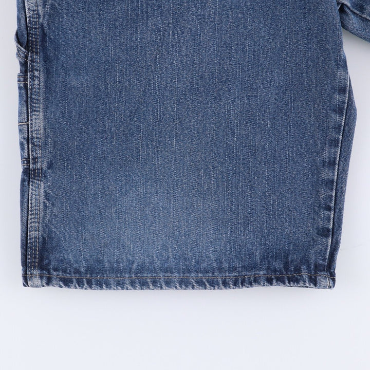 Wrangler Denim Painter Shorts, Women's Medium cotton blue type Vintage Second Hand