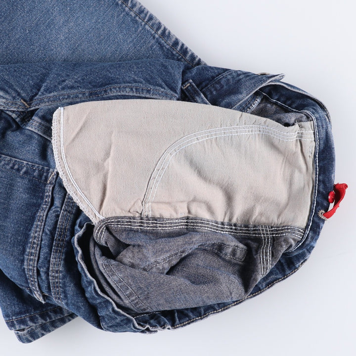 Wrangler Denim Painter Shorts, Women's Medium cotton blue type Vintage Second Hand