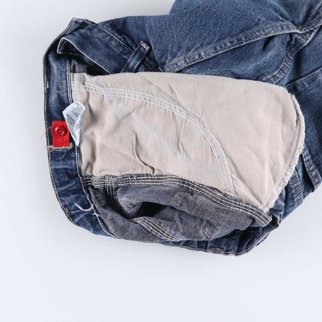 Wrangler Denim Painter Shorts, Women's Medium cotton blue type Vintage Second Hand