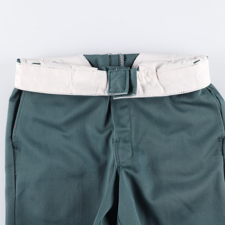 Vintage 80s-90'S Dickies Cut-off Work Shorts Shorts Made in USA Women's L (w28) polyester green type Vintage Second Hand