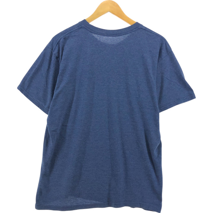 NIRVANA Nirvana Band T-shirt, Band T, Men's M size cotton blue type Vintage Second Hand