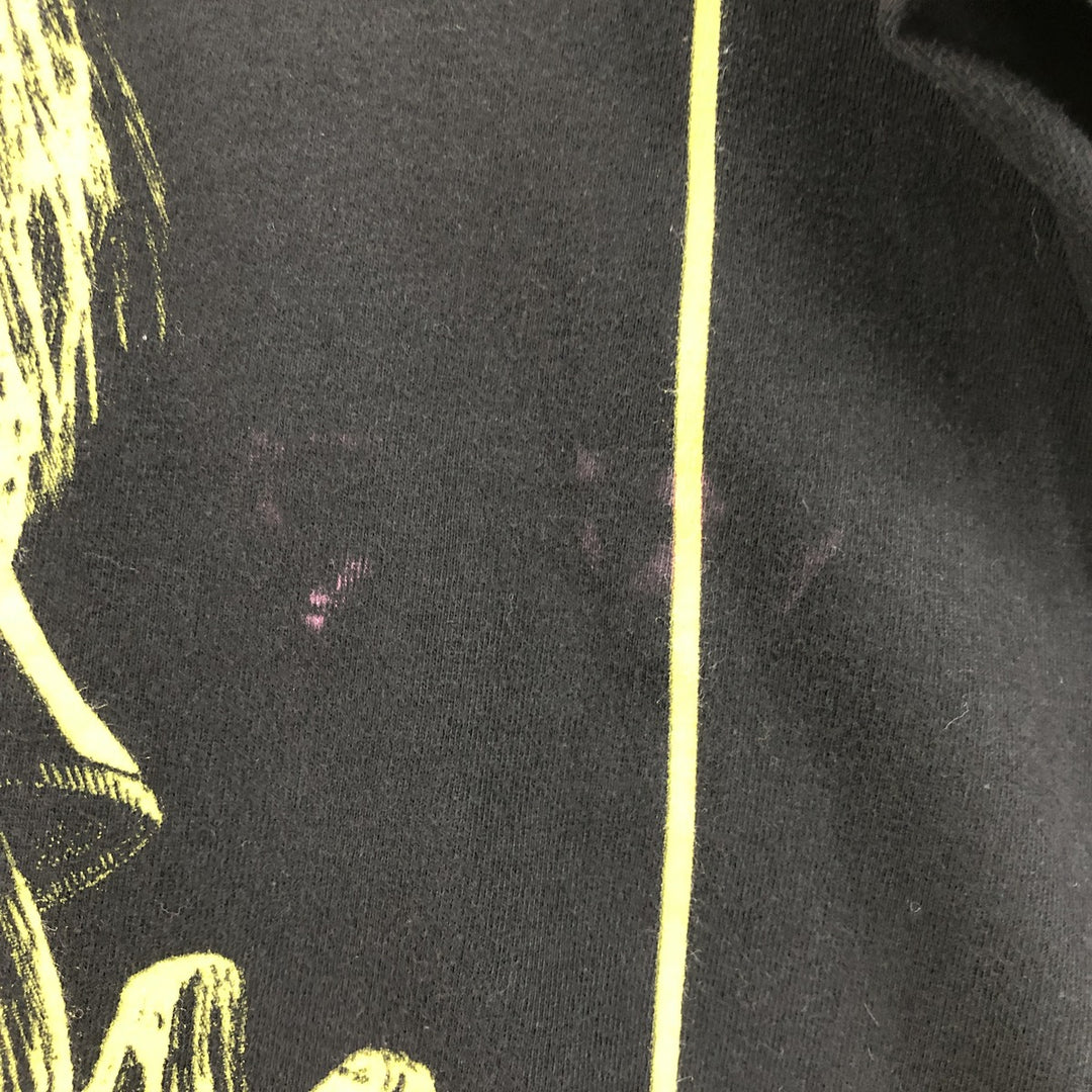 IRON MAIDEN Iron Maiden Band T-shirt Band T Men's S size cotton black type Vintage Second Hand