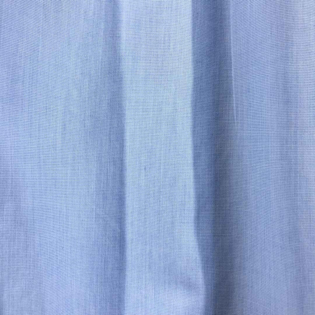 Brooks Brothers Est.1818 short sleeve button-down shirt, men's size L cotton Blue type light blue Vintage Second Hand
