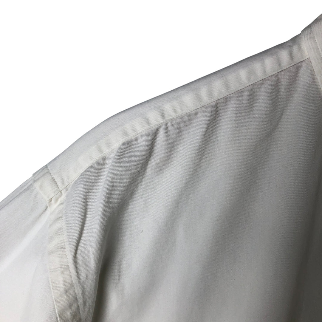 Ralph Lauren BLAKE long sleeve button down shirt, men's size L cotton white type Vintage Second Hand
