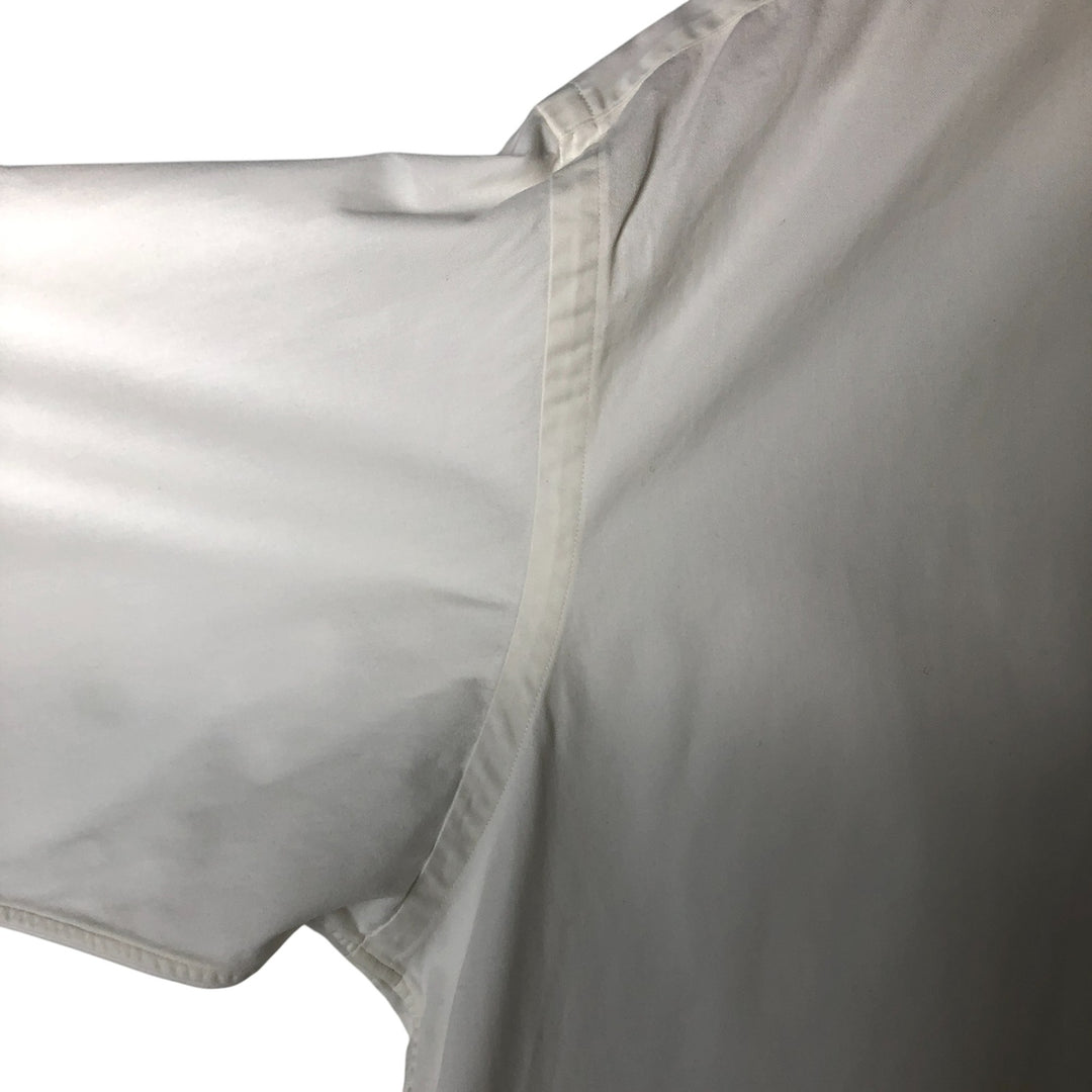 Ralph Lauren BLAKE long sleeve button down shirt, men's size L cotton white type Vintage Second Hand