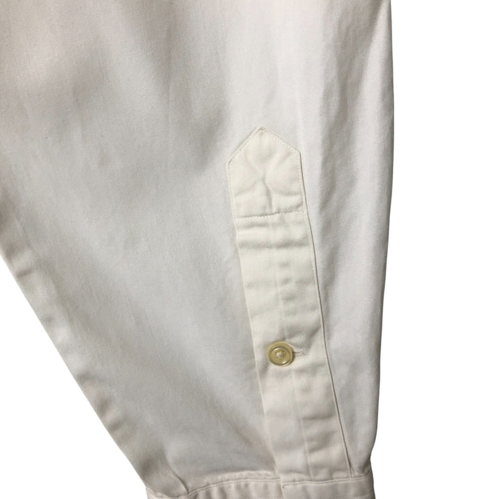 Ralph Lauren BLAKE long sleeve button down shirt, men's size L cotton white type Vintage Second Hand
