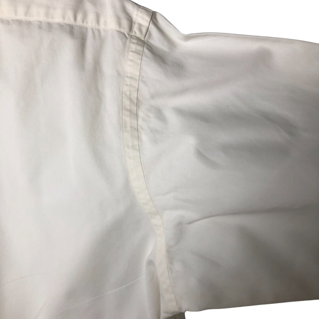 Ralph Lauren BLAKE long sleeve button down shirt, men's size L cotton white type Vintage Second Hand