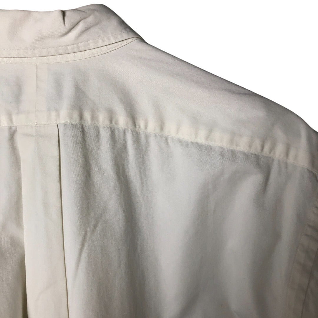 Ralph Lauren BLAKE long sleeve button down shirt, men's size L cotton white type Vintage Second Hand