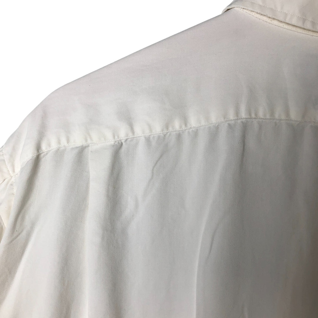 Ralph Lauren long sleeve cotton shirt, men's size L, cotton shirt others white type Vintage Second Hand