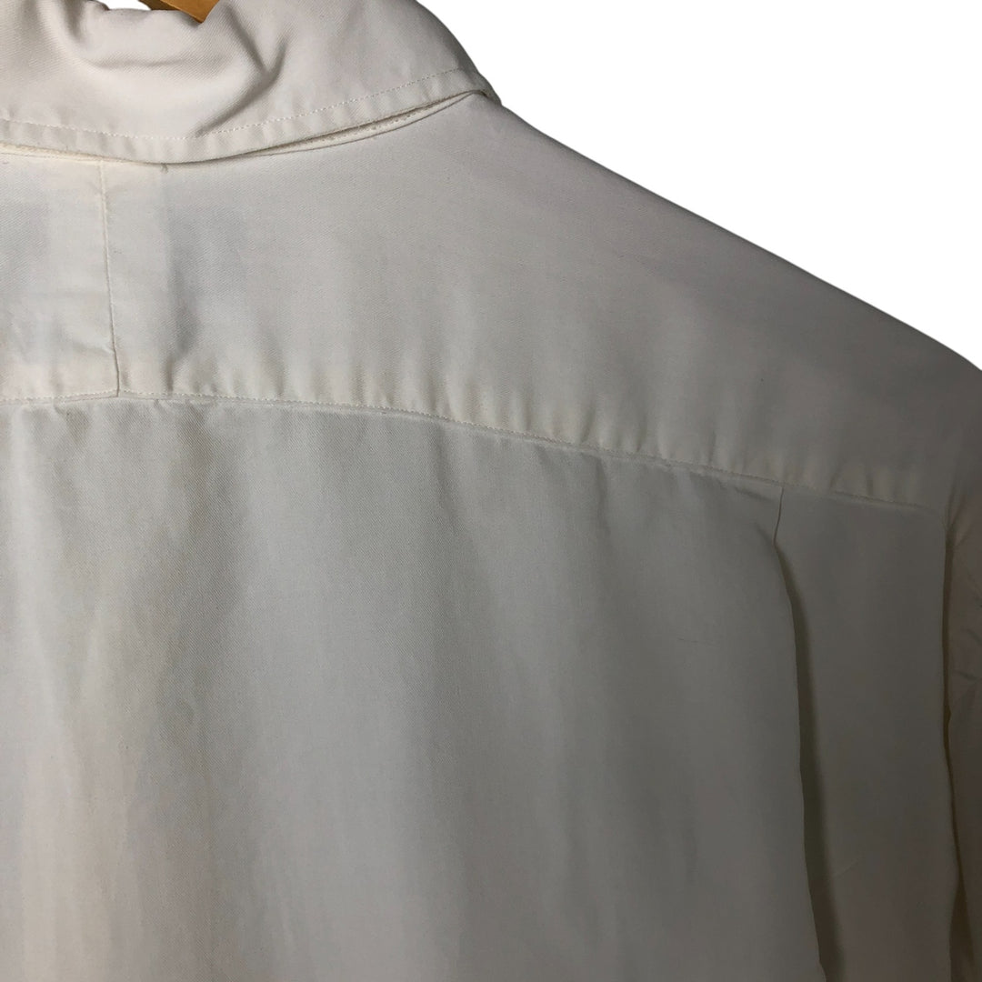 Ralph Lauren long sleeve cotton shirt, men's size L, cotton shirt others white type Vintage Second Hand
