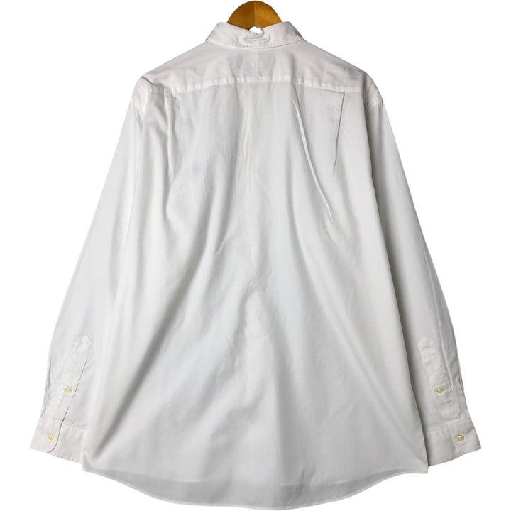 Ralph Lauren LOWELLSPORT long sleeve cotton shirt, men's size L cotton white type Vintage Second Hand
