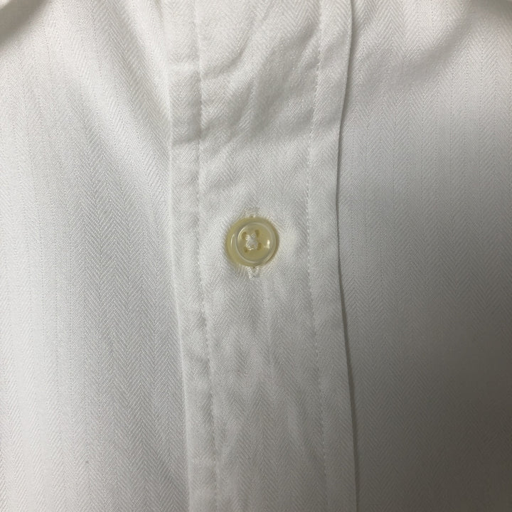 Ralph Lauren LOWELLSPORT long sleeve cotton shirt, men's size L cotton white type Vintage Second Hand