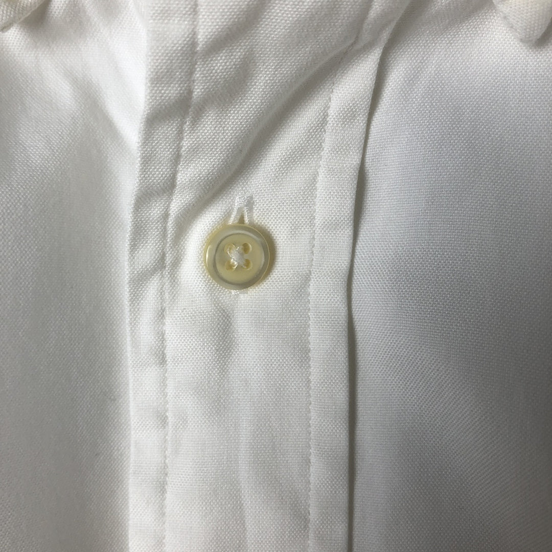 Ralph Lauren Classic Fit Long Sleeve Button Down Shirt Men's XL cotton white type Vintage Second Hand