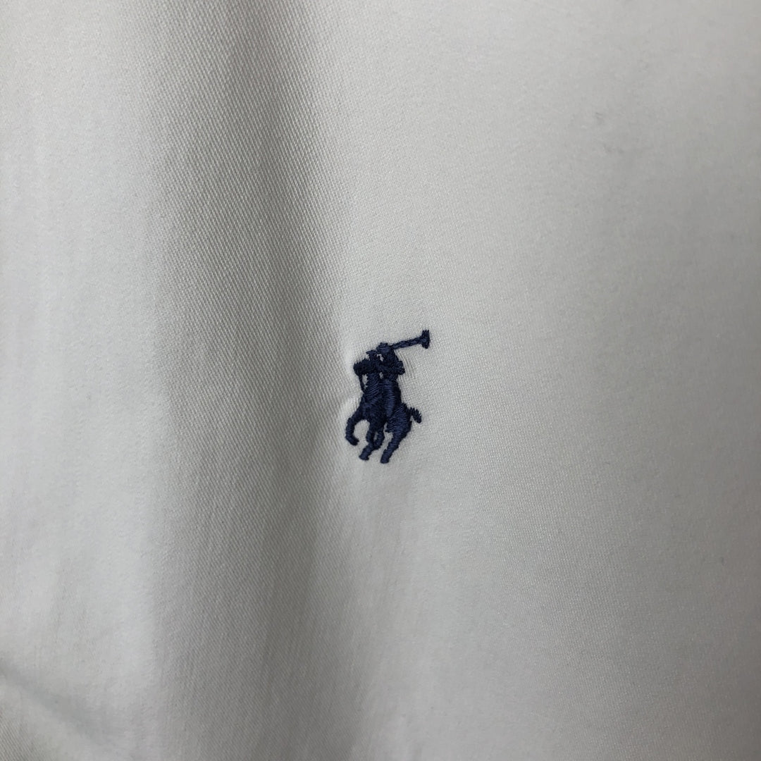 Ralph Lauren BLAKE long sleeve button down shirt, men's XL size cotton white type Vintage Second Hand